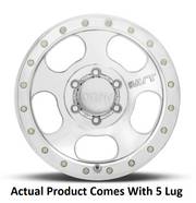 M.T. Wheel Modern Low Profile Cap Design 274651 - 18X9 5X5 4.53 MT Canyon Pro Polishe
