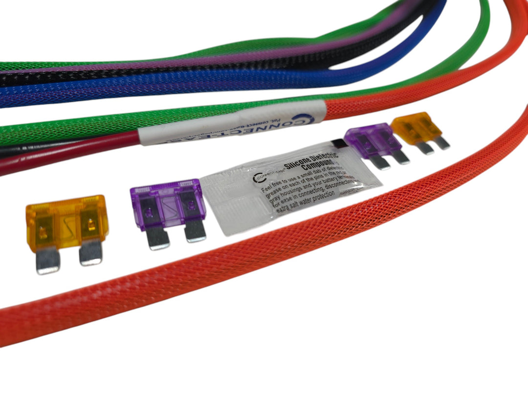 Connect Ease No Supplier Warranty Kayak Lighting Wiring Harness RCE12VLTN - YAK-Ease Power Pack Pro
