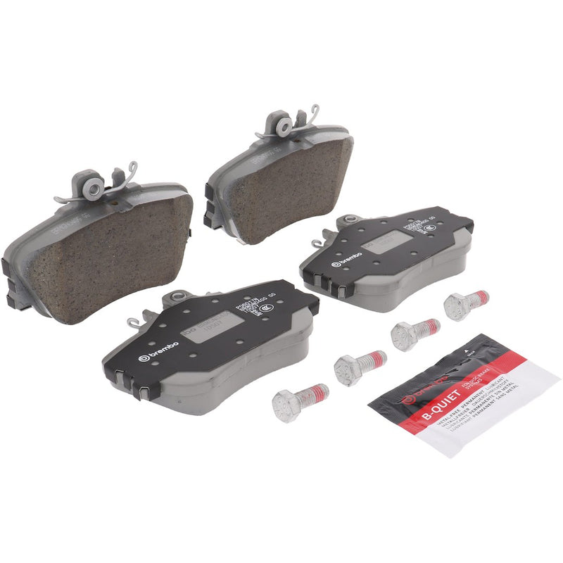 Brembo Premium Low-Met OE Equivalent Pad Brake Pad P06017N - Disc Set