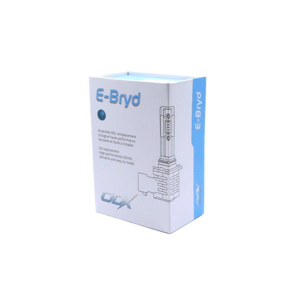 ODX Limited Lifetime Warranty Headlight Bulb Ledebryd-9005 - 9005 E-BRYD Led Box