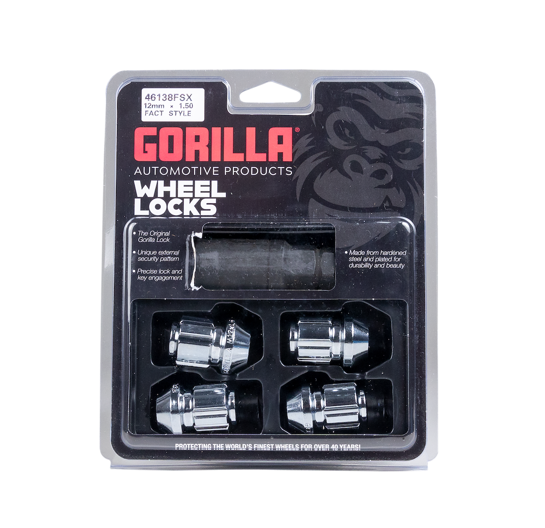 Gorilla 46138FSX Wheel Lock - Chrome