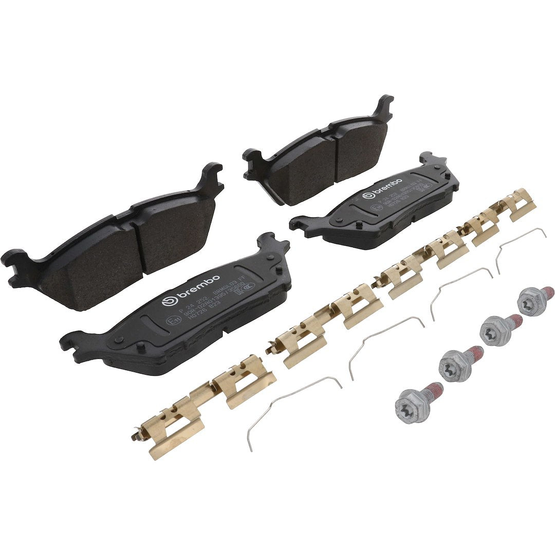 Brembo Premium Low-Met OE Equivalent Pad Brake Pad P24252
