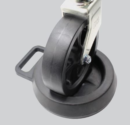 Stromber Made In The USA Trailer Tongue Jack Wheel Chock JBP-TJ6 - Dolly Epdm Rubber Pad