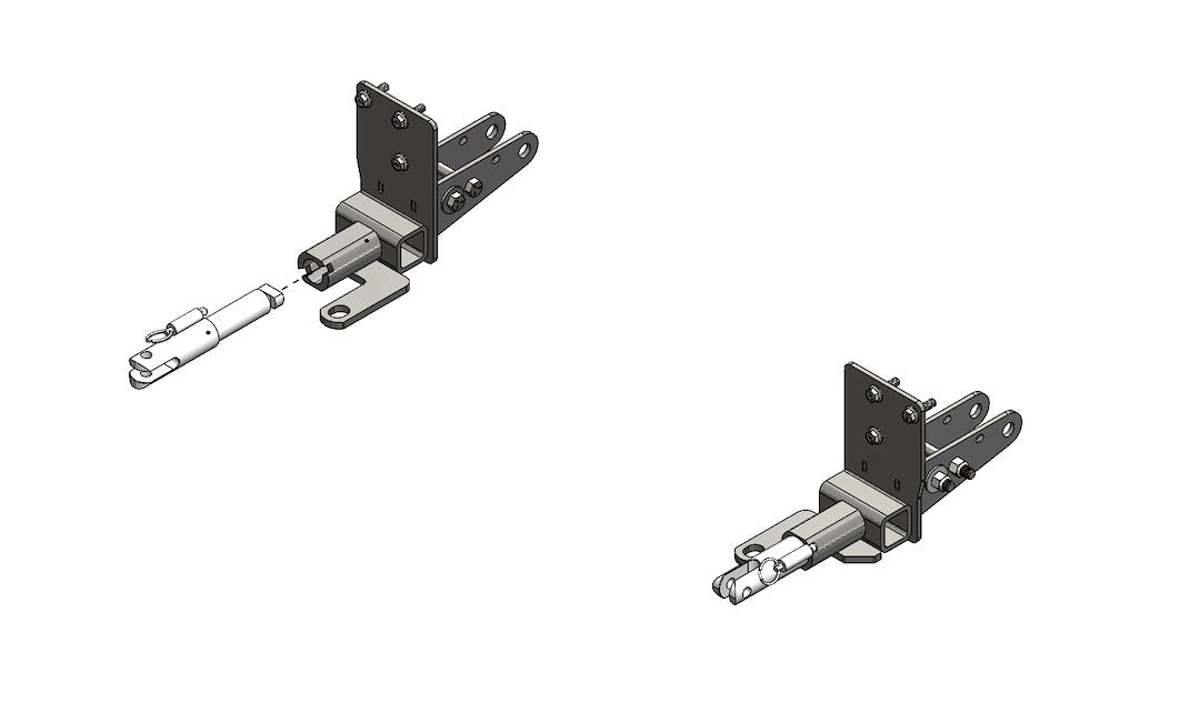 Blue OX No Welding Vehicle Baseplate BX1758 - Bsplt 23 Chvy CLRD GMC Cnyn