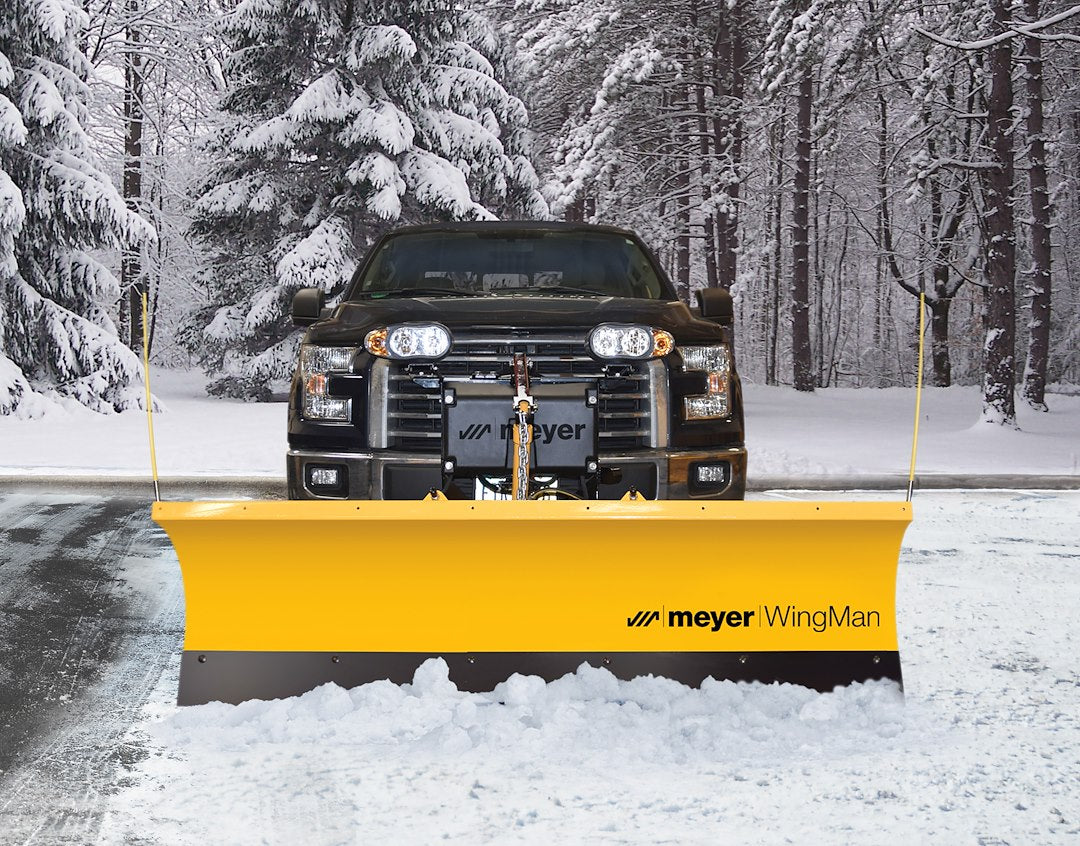 Meyer Prod Engineered For Light-Duty Truck Use Snow Plow 28330 - Pkg Wingman Led