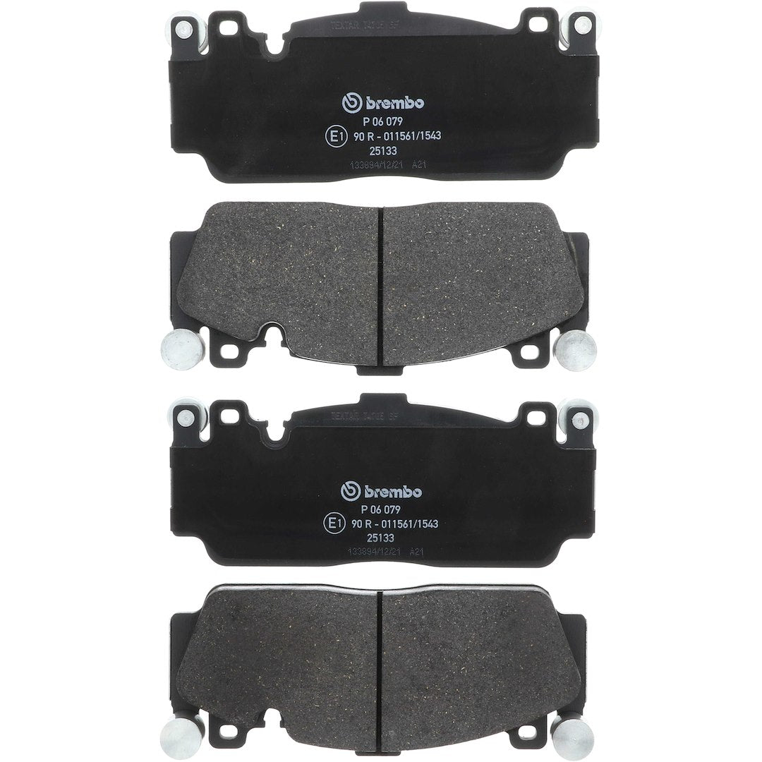 Brembo Premium Low-Met OE Equivalent Pad Brake Pad P06079 - Disc Set