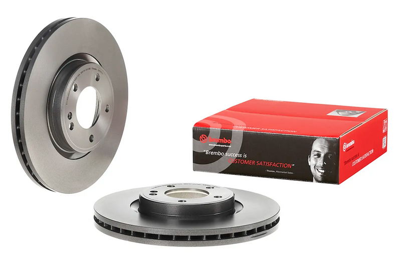 Brembo Rust-Resistant Coating Brake Rotor 09D76111C02 - Disc