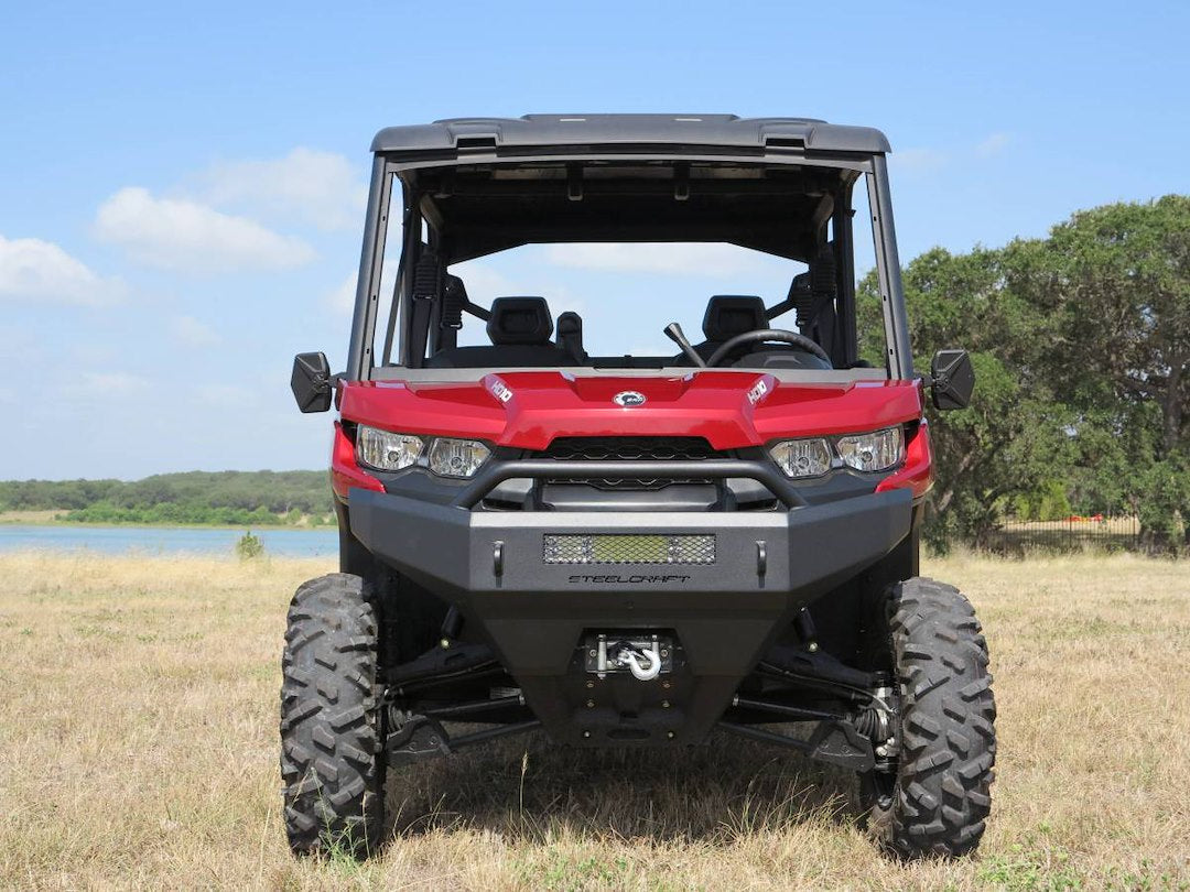 Steelcraft One-Piece Fully Welded Design Bumper 70-1000 - 16-24 AM Defender Fine Tex