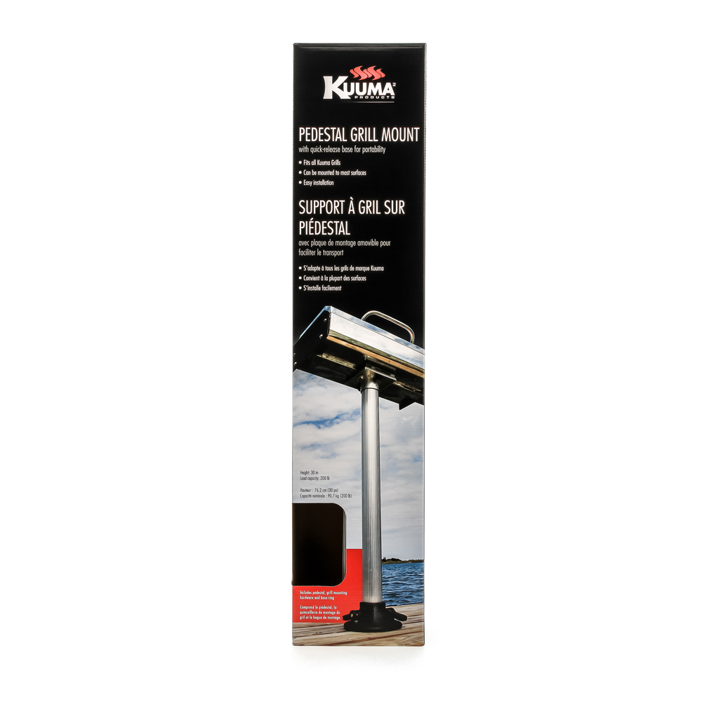 Camco Marine No Supplier Warranty Barbeque Grill Mount 58184 - Mount-Stow GO Pedestal EN