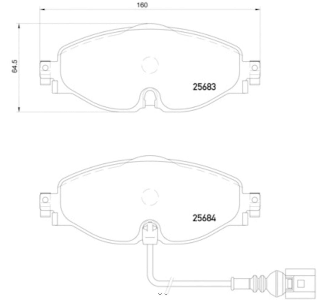 Hella 355020191 Premium quality brake pads - Disc Pad
