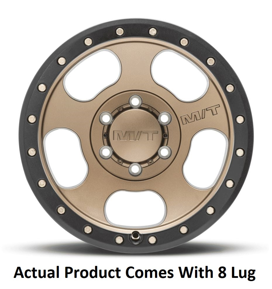 M.T. Wheel Modern Low Profile Cap Design 274688 - Bronze 20X9 8X180 MT Canyon Pro