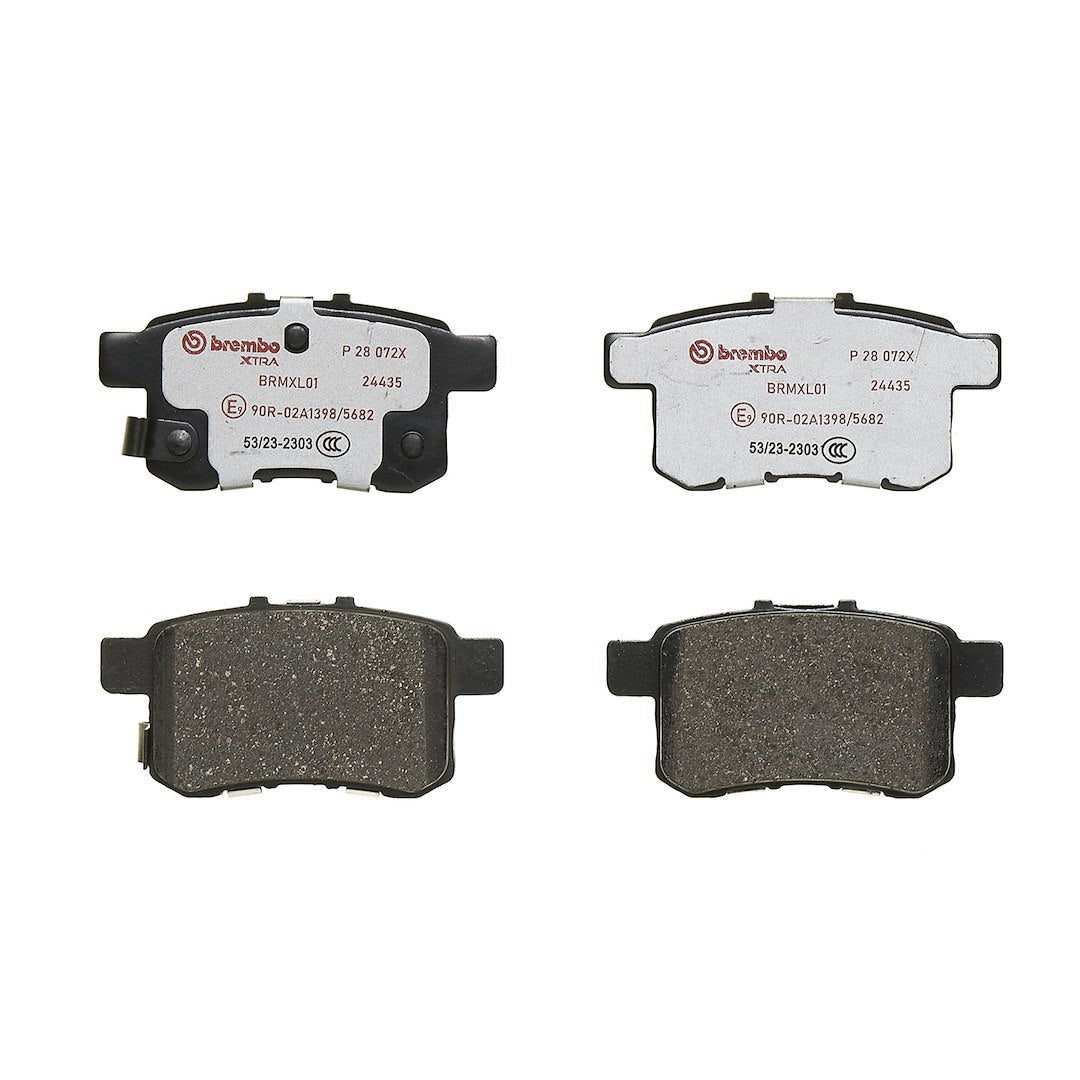 Brembo Premium Low-Met OE Equivalent Pad Brake Pad P28072X