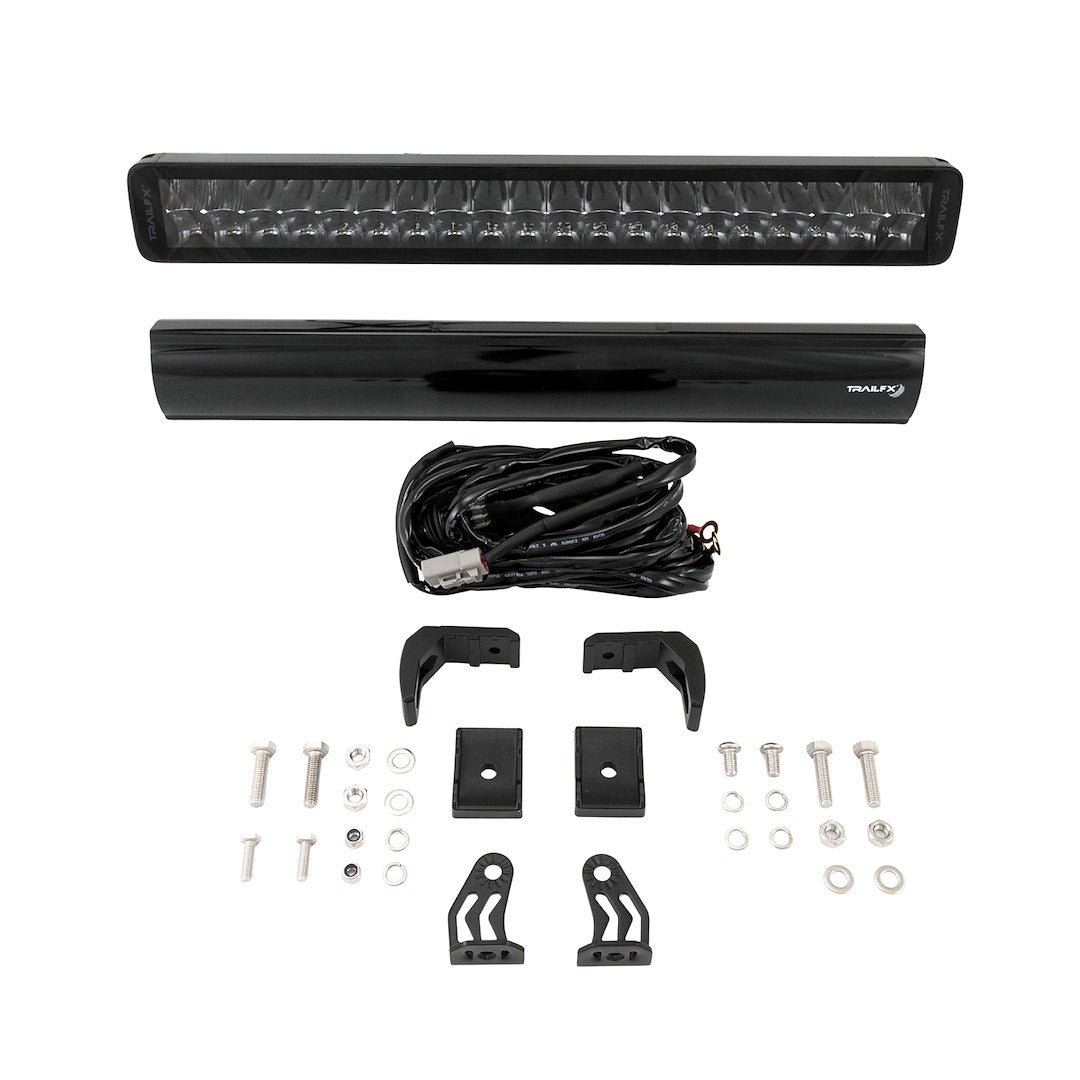 Trailfx Limited Lifetime Warranty Light Bar 20DRBKCM - 20IN DR 40X5W BK Combo BK Cvr