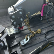 GEN-Y Hitch Made In USA Trailer Safety Chain Anchor GH-103195 - Pair Plate Style Puck AS