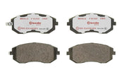 Brembo Premium Low-Met OE Equivalent Pad Brake Pad P78013X