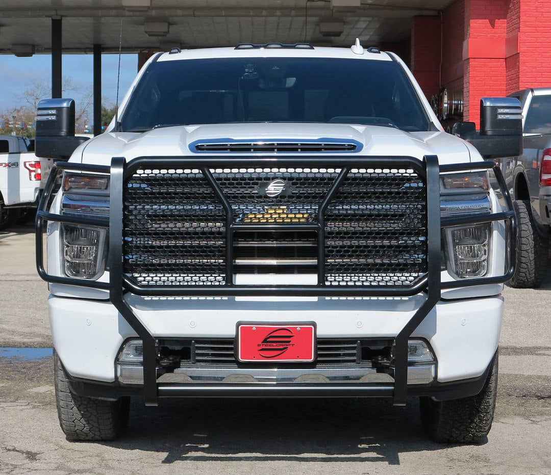 Steelcraft Punch Plate Grille Grille Guard 50-0447C - Black HD Guards