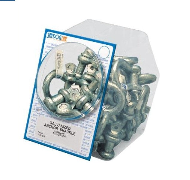 SEA DOG No Supplier Warranty Point Of Purchase Display 147812-5 - Galvanized Anchor Shackle NON