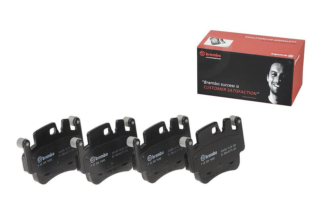 Brembo Premium Low-Met OE Equivalent Pad Brake Pad P65009 - Disc Set