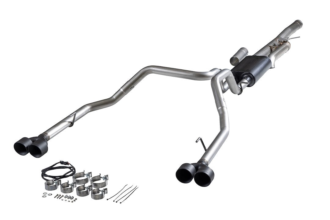 Flowmaster Limited Lifetime Warranty Exhaust System Kit 818206 - 24-25 GM 1500 6.2L Amt CB Dual
