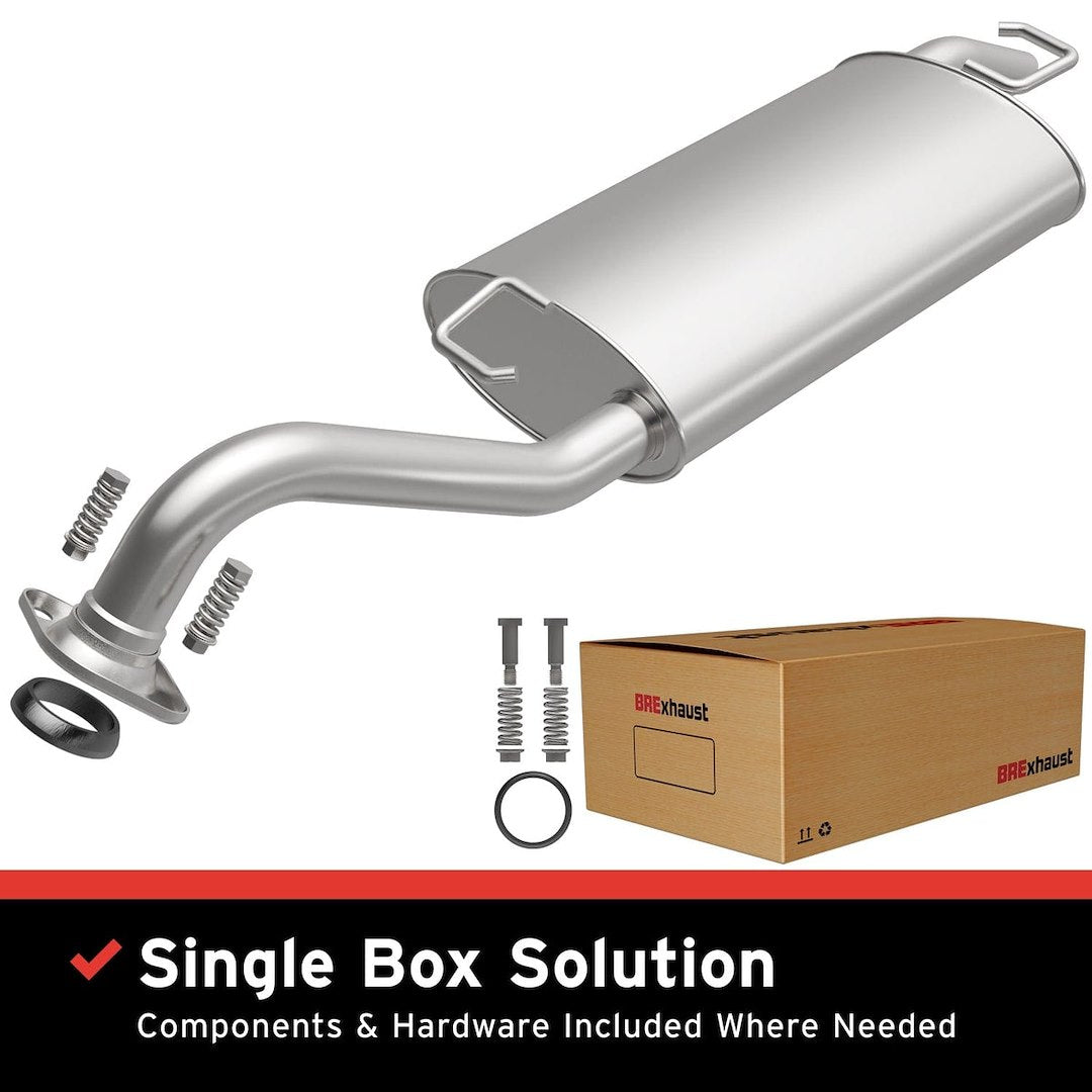 BRE Exhaust Designed For Power And Sound Exhaust System Kit 106-0060 - 05-08 Toyota Corolla