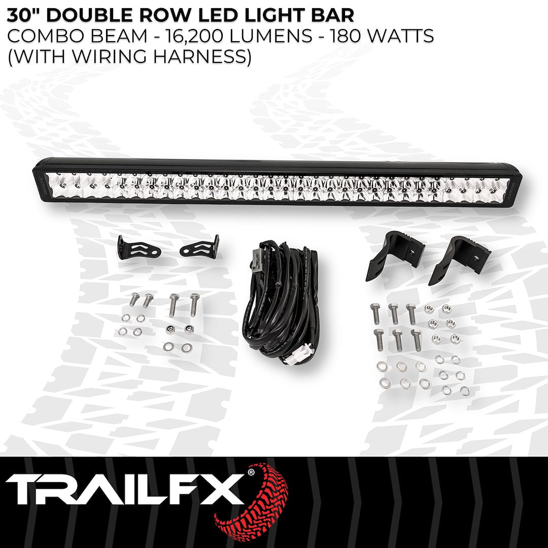 Trailfx Limited Lifetime Warranty Light Bar 30DRCM - 30IN DR 60X3W Combo
