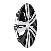 Coast2Coast Limited Lifetime Warranty Wheel Cover IWC55116SB - Silver Black WC 18-25 Leaf 16 10 Spk