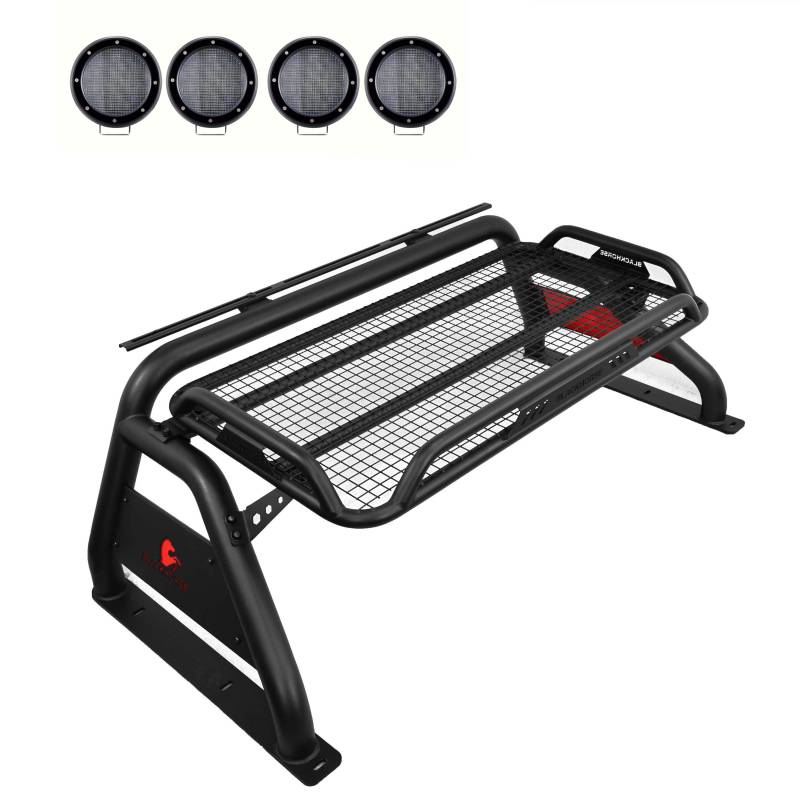 Black Horse RB-BA1B-PLFB Truck Bed Bar