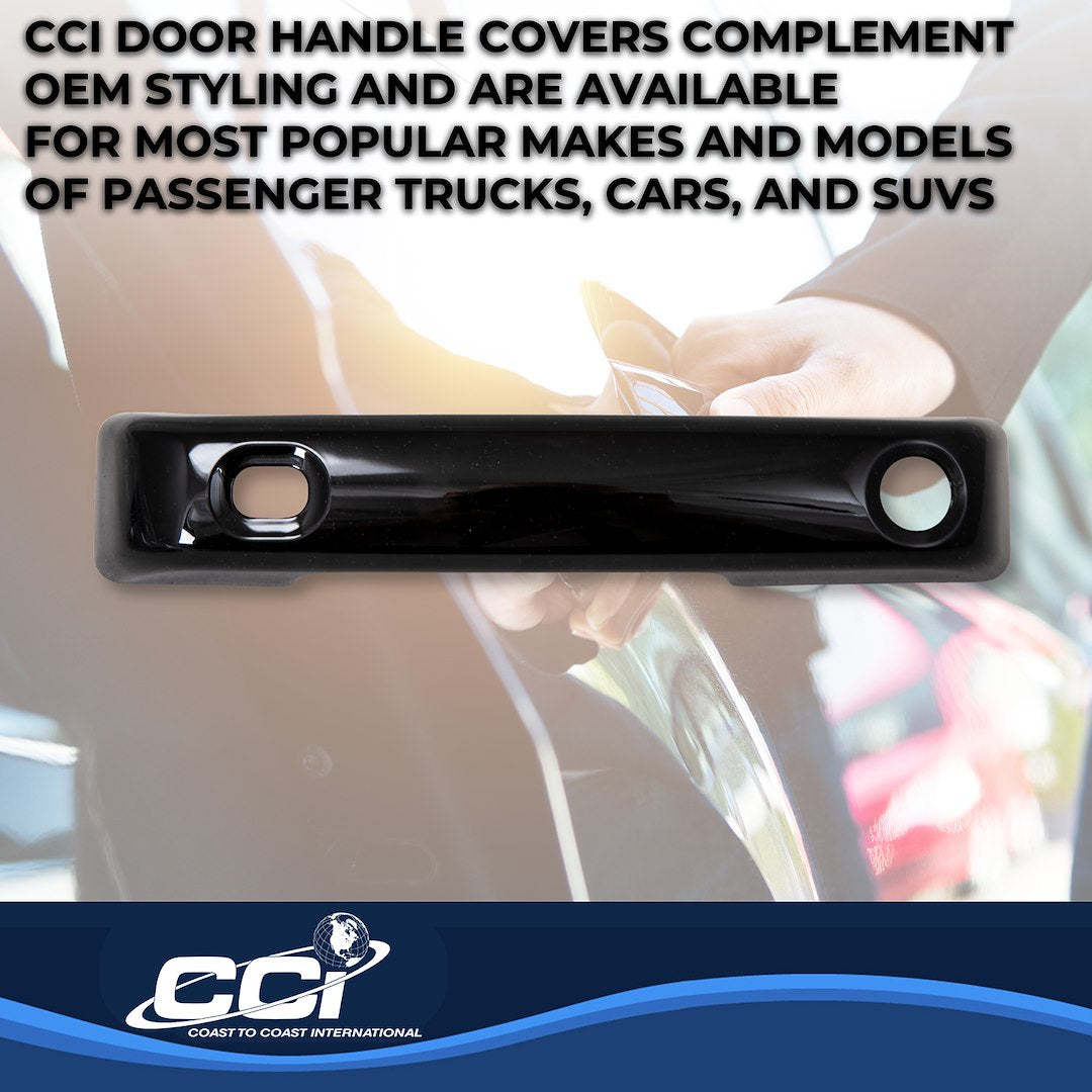 Coast2Coast Limited Lifetime Warranty Exterior Door Handle Cover DH68592SB6 - DH 21-25 F150 4DR GL BK SK 6P