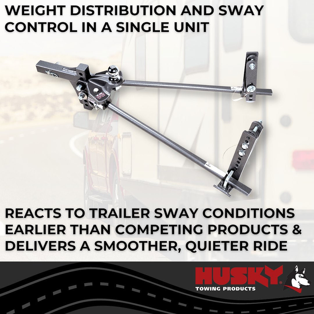 Husky Towing Cast Head With Hardened Trunnions Weight Distribution Hitch 33301 - CLTS-Plus 400-800 Ball