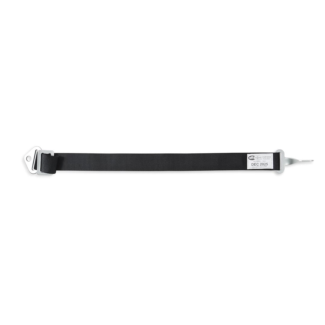 Simpson Race Adjusters Features Anti-Slip Spring Seat Belt 29061BK - 62 Way IND.HRNS-BLCK