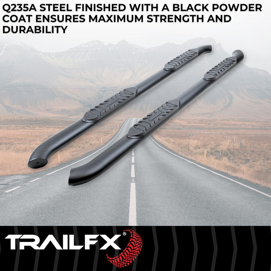 Trailfx A1001B Nerf Bar - Black