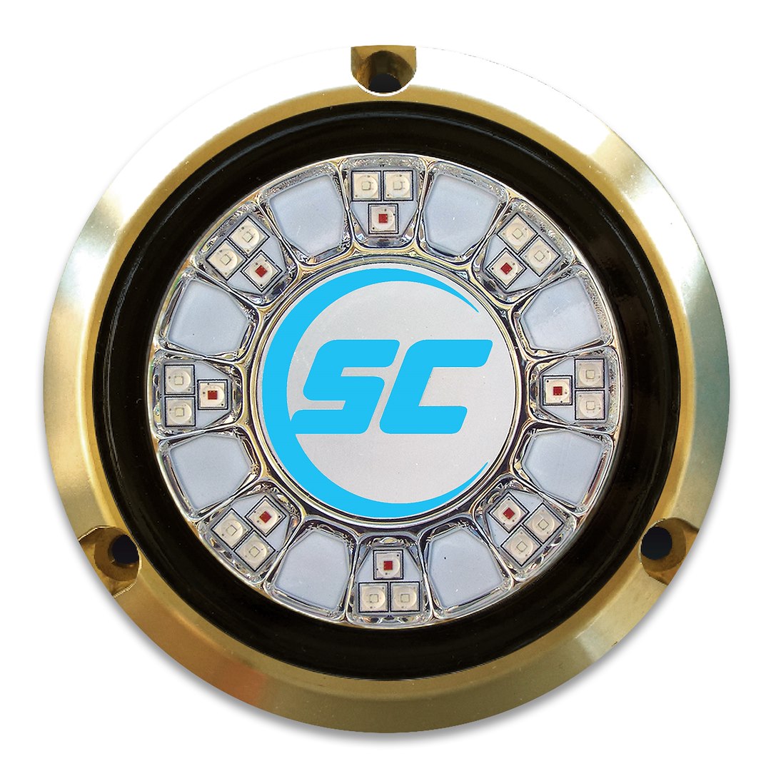 Shadow-Caste SCR-24-BB-BZ-10 Boat Underwater Light - Blue