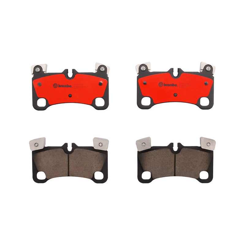 Brembo Premium Low-Met OE Equivalent Pad Brake Pad P85103N - Disc Set