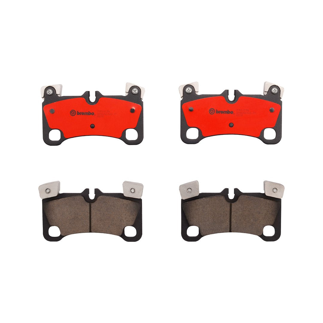 Brembo Premium Low-Met OE Equivalent Pad Brake Pad P85103N - Disc Set