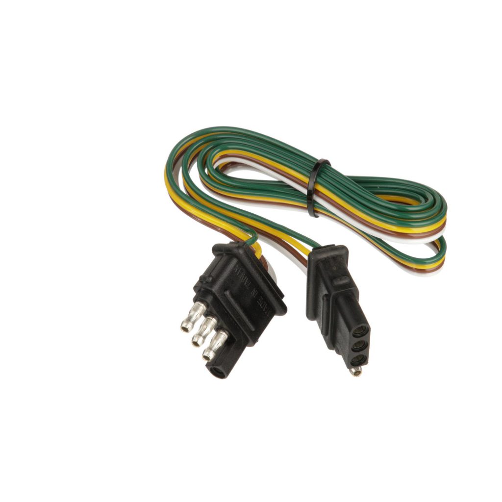 Pollak Easy To Install Trailer Wiring Connector 4WF-648V - Way Flat Connectors 48 Wire