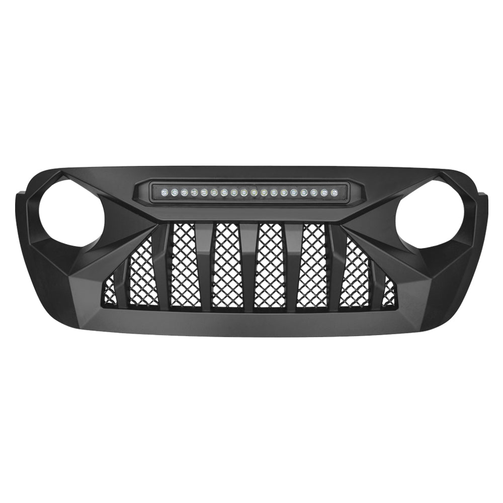 American MOD Aggressive Off-Road Styling Grille Amjpca00102 - Demon Led OFF-Road Ligh