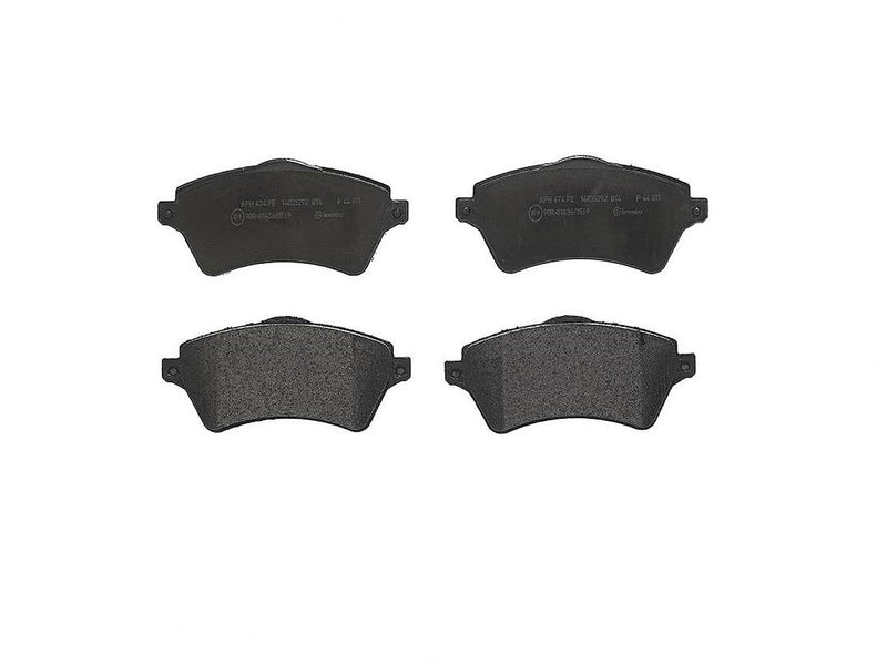 Brembo Premium Low-Met OE Equivalent Pad Brake Pad P44011 - Disc Set