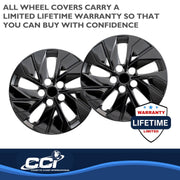 Coast2Coast Limited Lifetime Warranty Wheel Cover IWC53816Black - Black WC 19-25 Altima 16 Spl SP IWC53816BLK