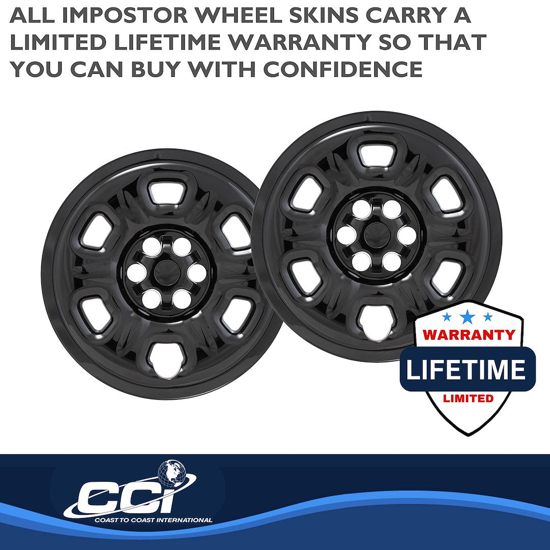 Coast2Coast Limited Lifetime Warranty Wheel Skin IMP69BLKN - Imp 05-25 Frontier GL BK 16 Hole