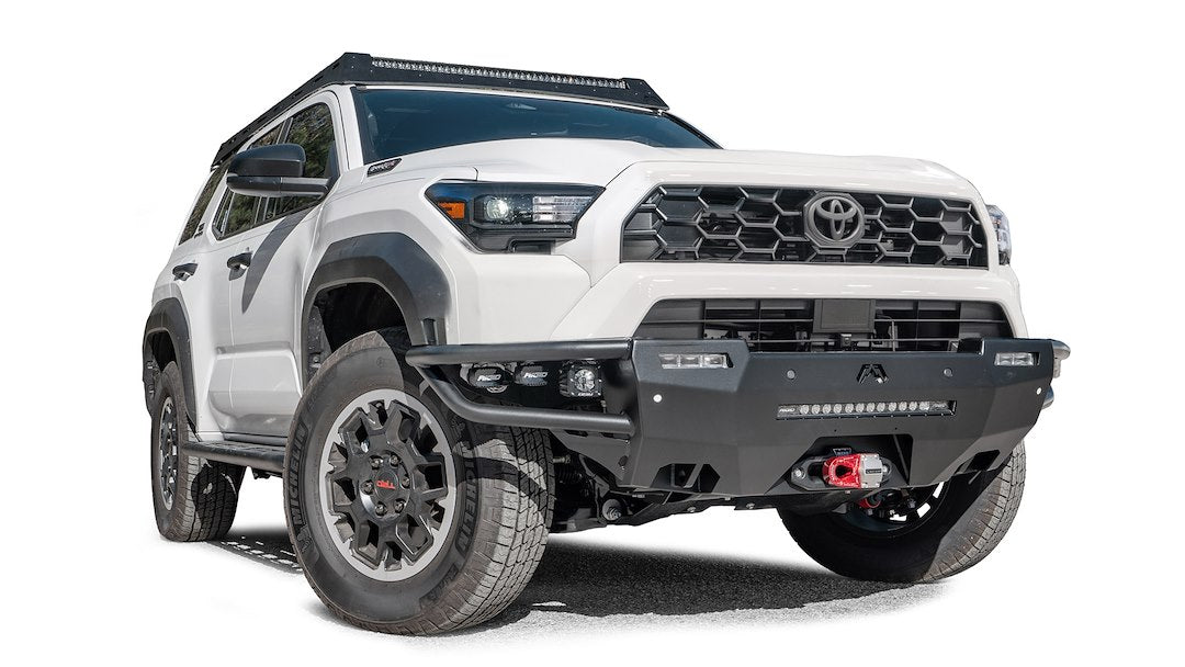 FAB Fours Retains OEM Factory Fog Lights Bumper TB68-01-1 - 25 Toy 4R Hybrid Sen Winch Bmp NO