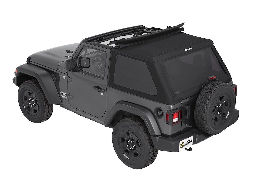 Bestop Limited Lifetime Warranty Soft Top 56862-17 - TT NX 18 JL 2DR Twill