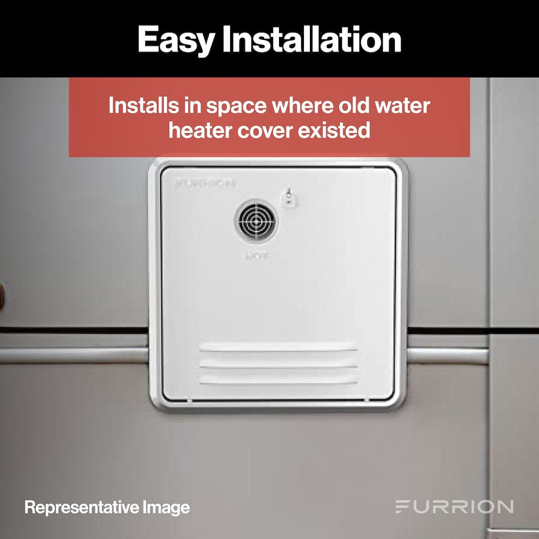 Furrion LLC Vibration Smart™and Climate Smart™ Water Heater Access Door FWH41EA-BL-AM - Black 18.1 16.1 Retrofi