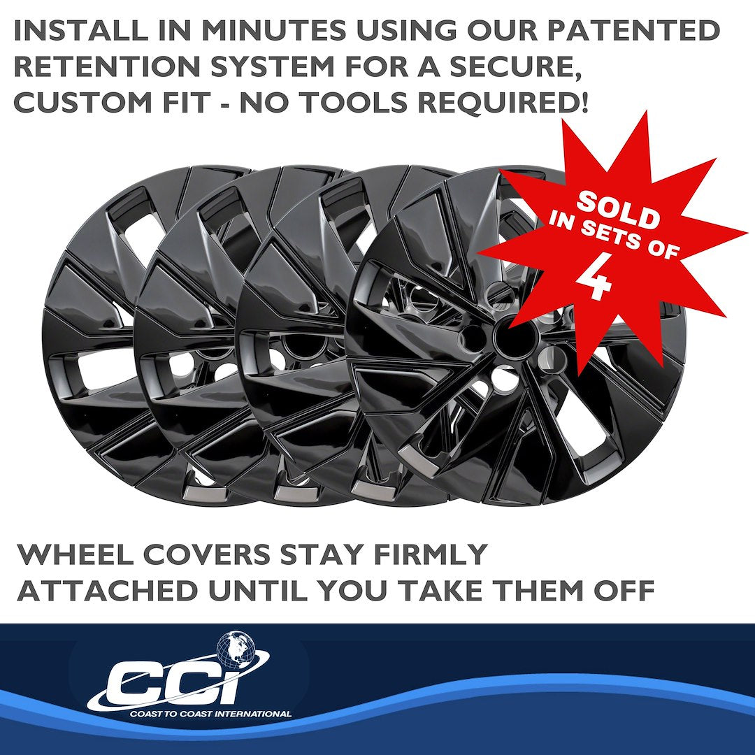 Coast2Coast Limited Lifetime Warranty Wheel Cover IWC53816Black - Black WC 19-25 Altima 16 Spl SP IWC53816BLK