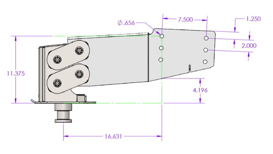 GEN-Y Hitch Maintenance Free Fifth Wheel Trailer Hitch Pin Box GH-8051 - Executive Torsion-Flex Rhino