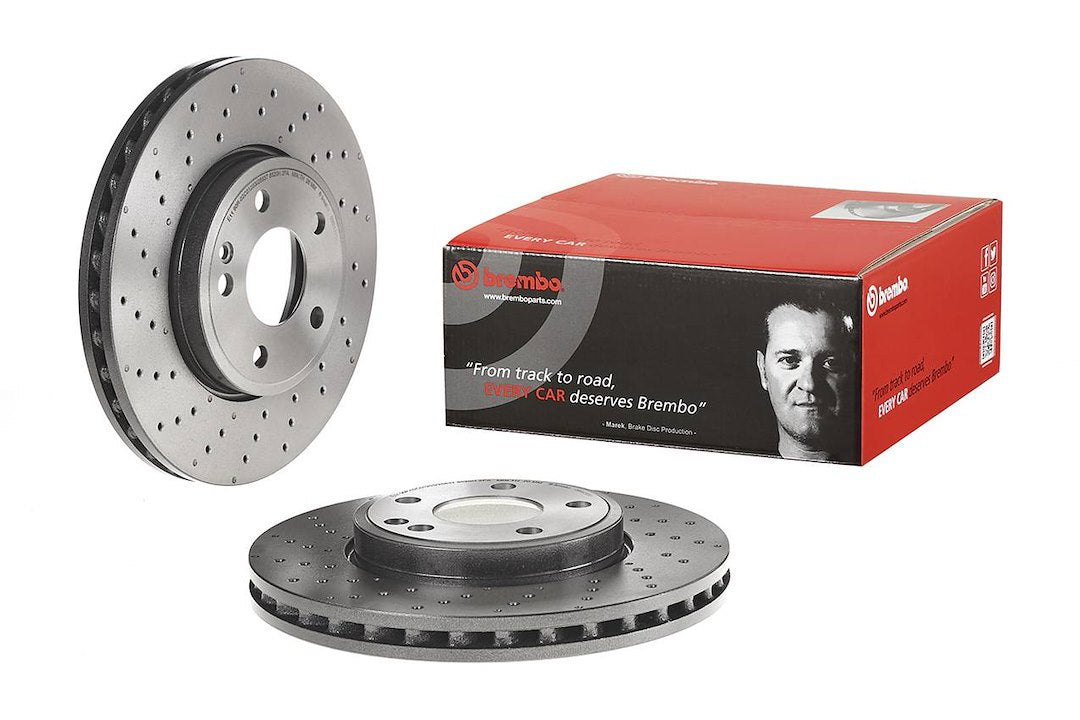 Brembo Components Not Hazardous To Health Brake Rotor 09B43651C02 - Disc