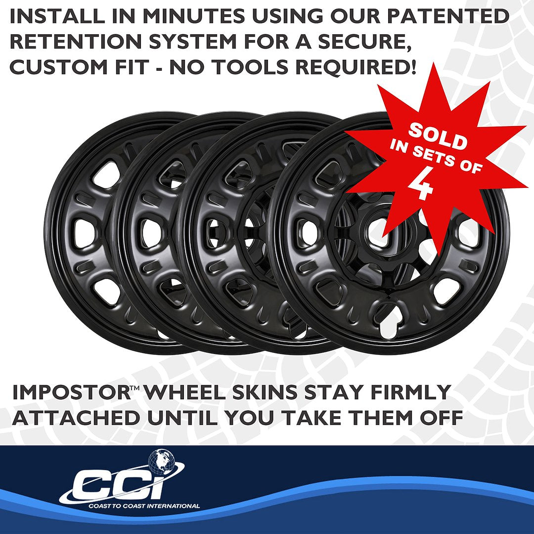 Coast2Coast Wheel Skin Wheel Skin IMP92Black IMP92BLK