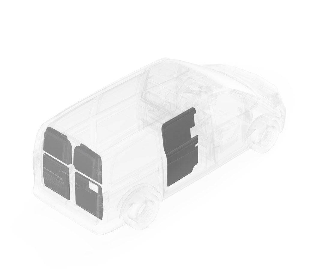 Legend Fleet Precision Cut Van Wall Liner 113-114-2613 - Insulated Duratherm Door Liners-GRE