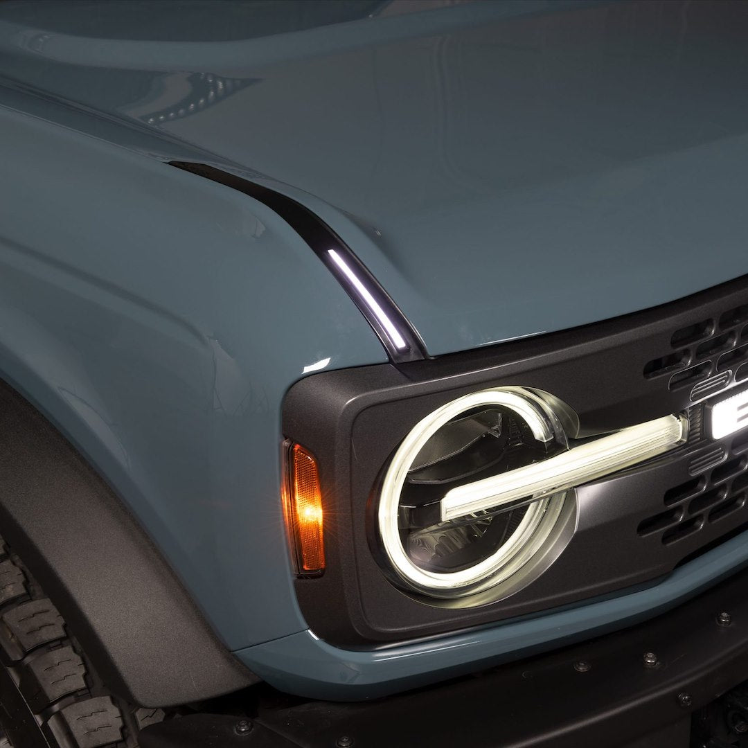 Putco Patented And Patents Pending Daytime Running Light 50001 - Luminix Drl Led Lights Ford Bronco