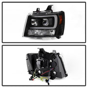 Spyder Made With OEM Standard Quality Headlight Assembly 5086242 - 07 Chev Projector Switchback Assem
