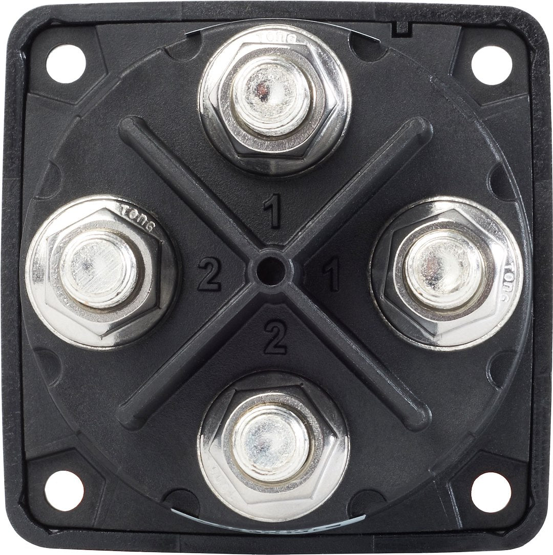 Blue SEA Ignition Protection Battery Selector Switch 6010200-BSS - Black Dualcirc